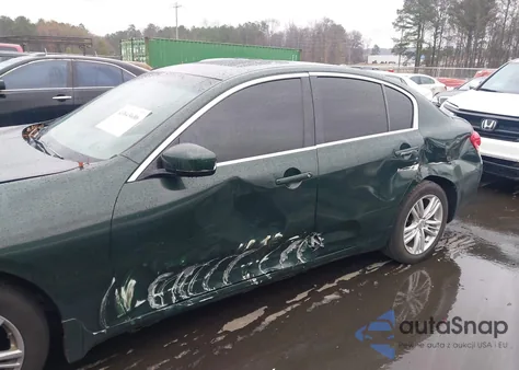 2013 Infiniti G37X from USA, damaged, VIN JN1CV6AR6DM750048